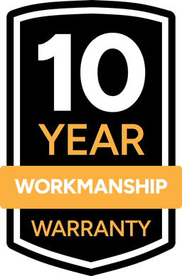 SolarMax 10-Year Workmanship Warranty badge