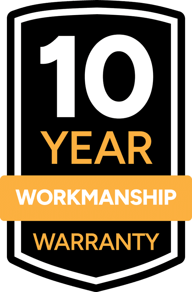 SolarMax 10 Year Workmanship Warranty badge